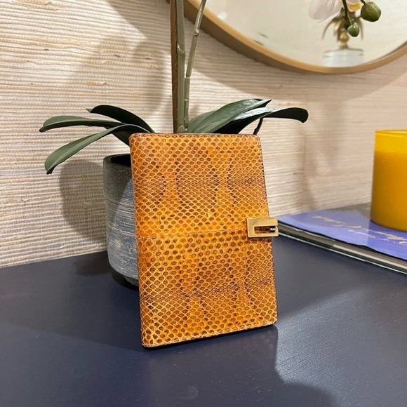 Vintage Gucci‎ python small agenda - Picture 2 of 6
